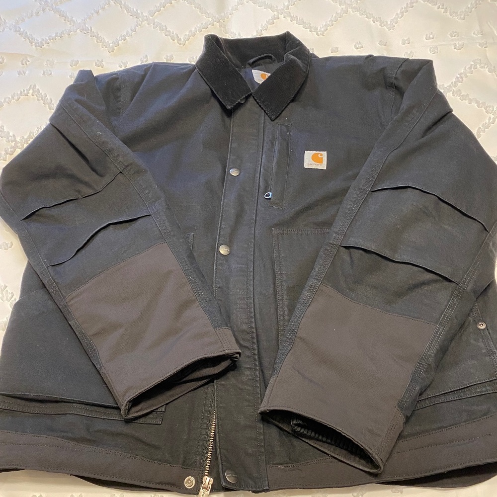 Black Carhartt Work Jacket